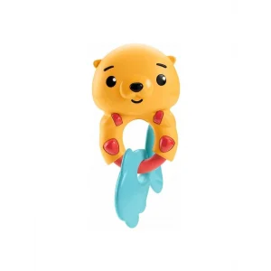Fisher Price Eğlenceli Dostlar Çıngıraklı Dişlik - Su Samuru HJW11-HKD69