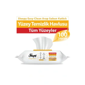 Havlu Yüzey Temizleme Havlusu Arap Sabunlu 100lü