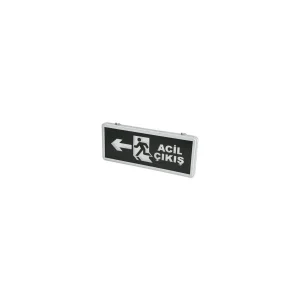 Kol Saati Ct-9179 3w 3 Saat Şarjlı Çift Yönlü Ledli Exit Armatür