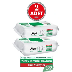 Havlu Easy Clean Yüzey Temizlik Havlusu 100 Lü 2 Adet
