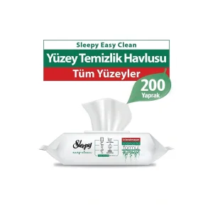 Havlu Easy Clean Yüzey Temizlik Havlusu 100 Lü X 2 Adet
