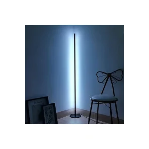 Lamba Dekoratif Minimalist Led Lambader Animasyonlu Kumandalı 256 Renk Köşe Lambası