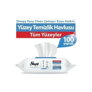 Havlu Çamaşır Suyu Katkılı Yüzey Temizleme Havlusu 100 Adet