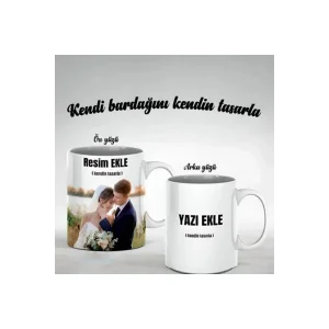 Hacamat Seti Da&te Baskı - - Kupa Bardak- Makinede Yıkanabilir