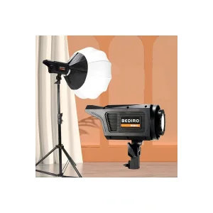 Lamba Fotoğraf Stüdyosu Led Sürekli Video Işığı Lambası 65 Cm Bowens Fener Tarzı Softbox 210 Cm