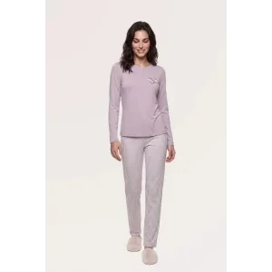 Pjs 30149 Kadın Uzun Kol Pijama Takımı