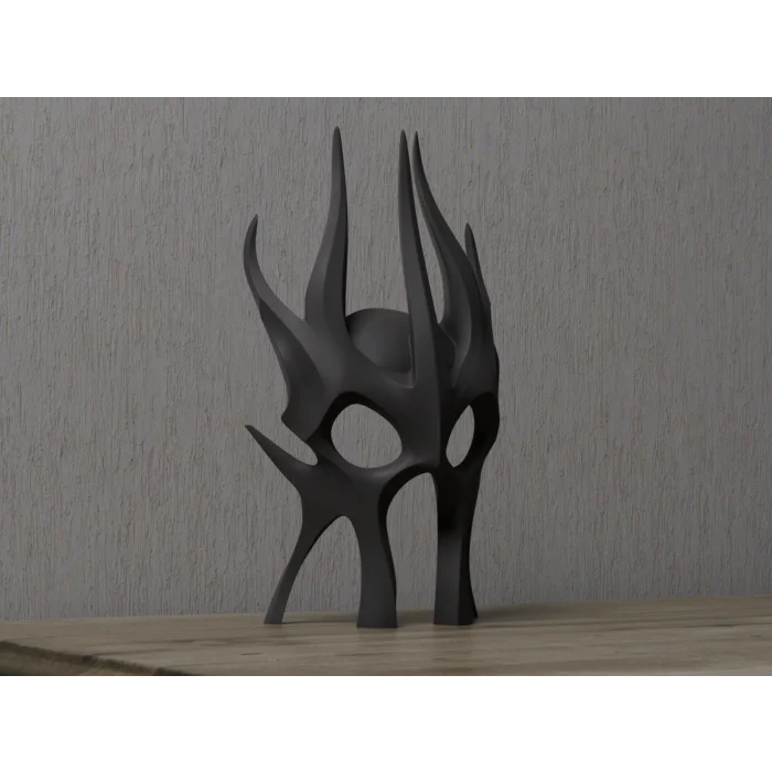 3D Tasarım Kişiye Özel Tasarım MASK Ham beyaz renkte gönderilir boya size aittir