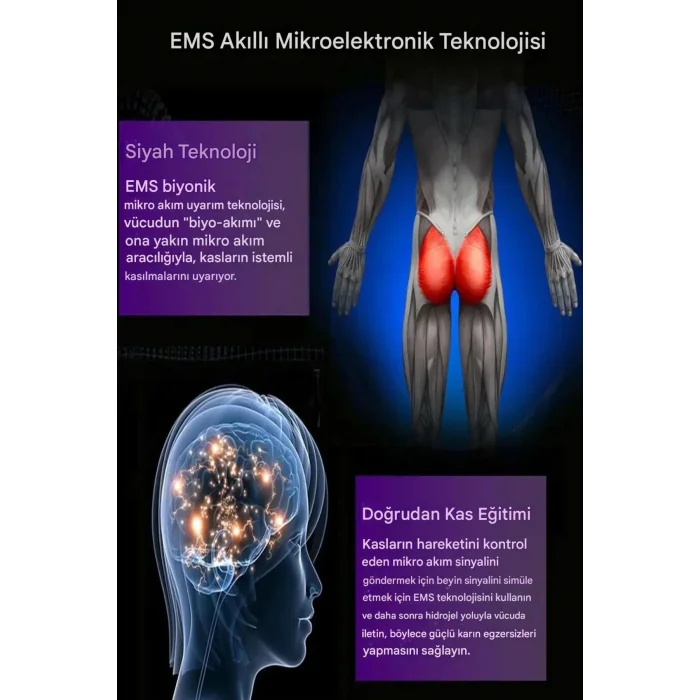 BUĞZ Kalça Egzersiz Ve Sıkılaştırma Masaj Aleti EMS Hips Trainer (Lisinya) alithestereo