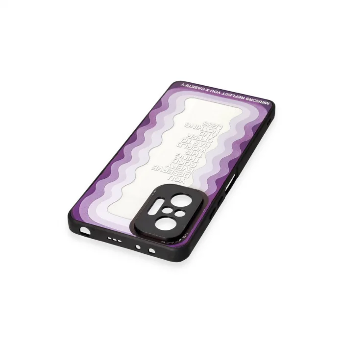 BUĞZ Xiaomi Redmi Note 10 Pro Kılıf Mirror Desenli Kapak - Mirror - 5