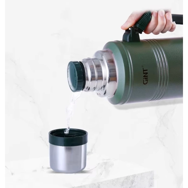BUĞZ 1.25 Litre Vakumlu Çelik Termos