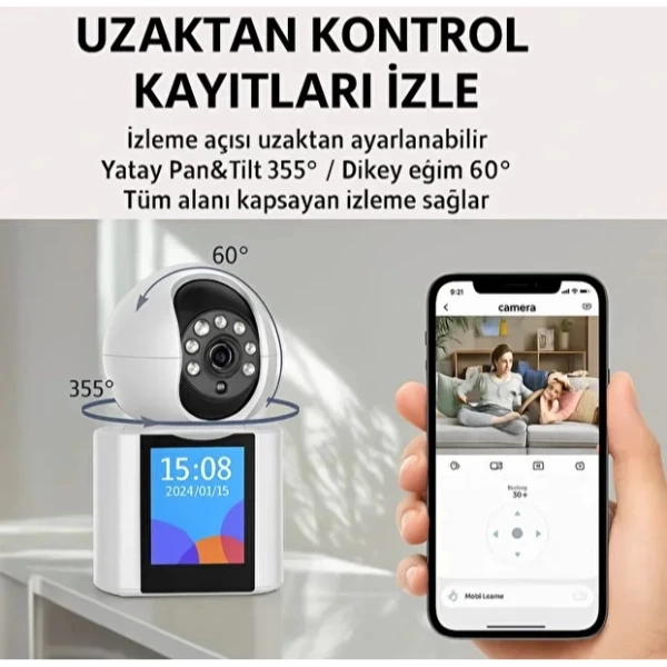 BUĞZ Akıllı Ev Kamerası 2.4 GHz