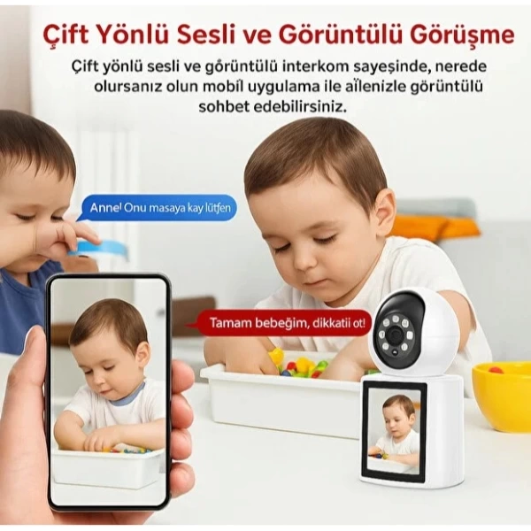 BUĞZ Akıllı Ev Kamerası 2.4 GHz