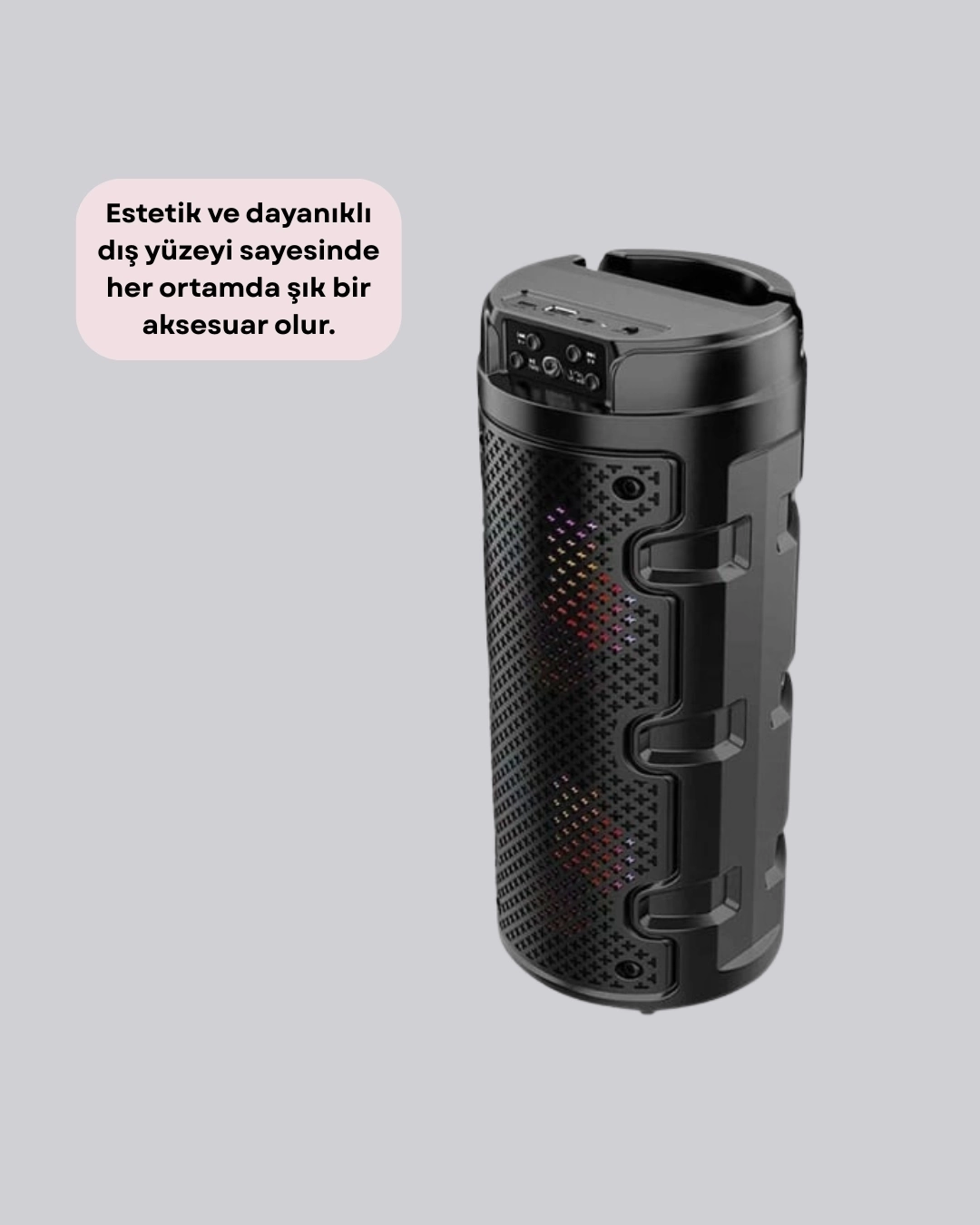 BUĞZ Bluetooth 5.0 Destekli Yüksek Ses Kaliteli Hoparlör