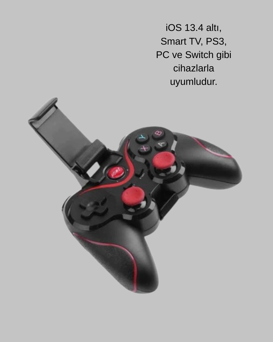 BUĞZ Bluetooth Kablosuz Oyun Kumandası – Android, iOS, PC Uyumlu