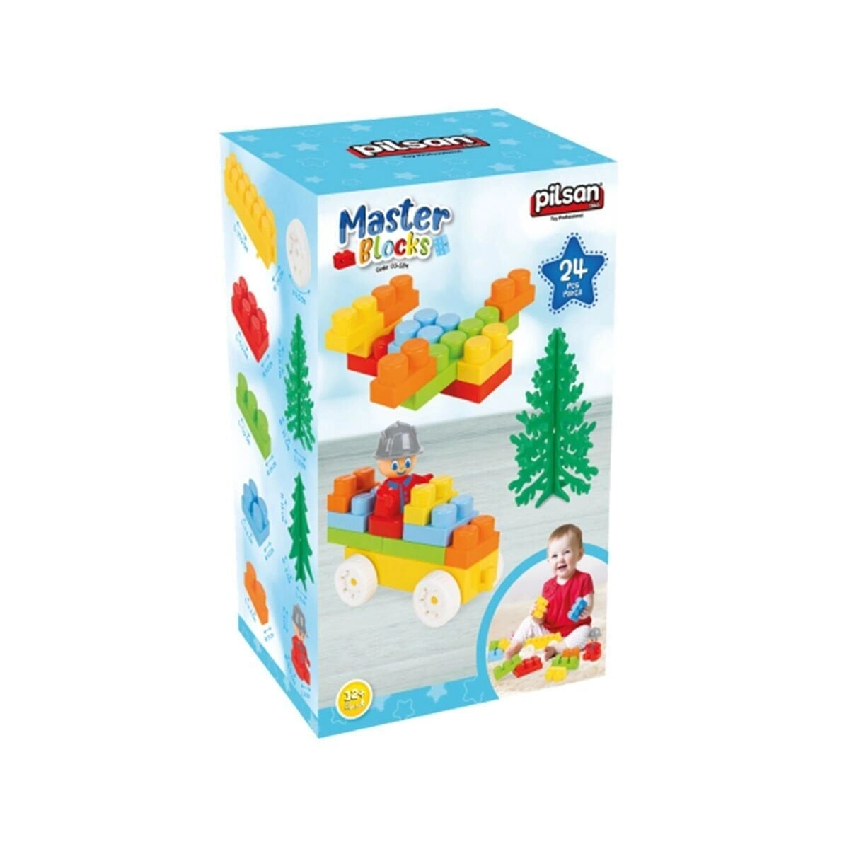 BUĞZ 03 584-1010358401002 AKSESUARLI MASTER BLOKLAR 24 PARÇA
