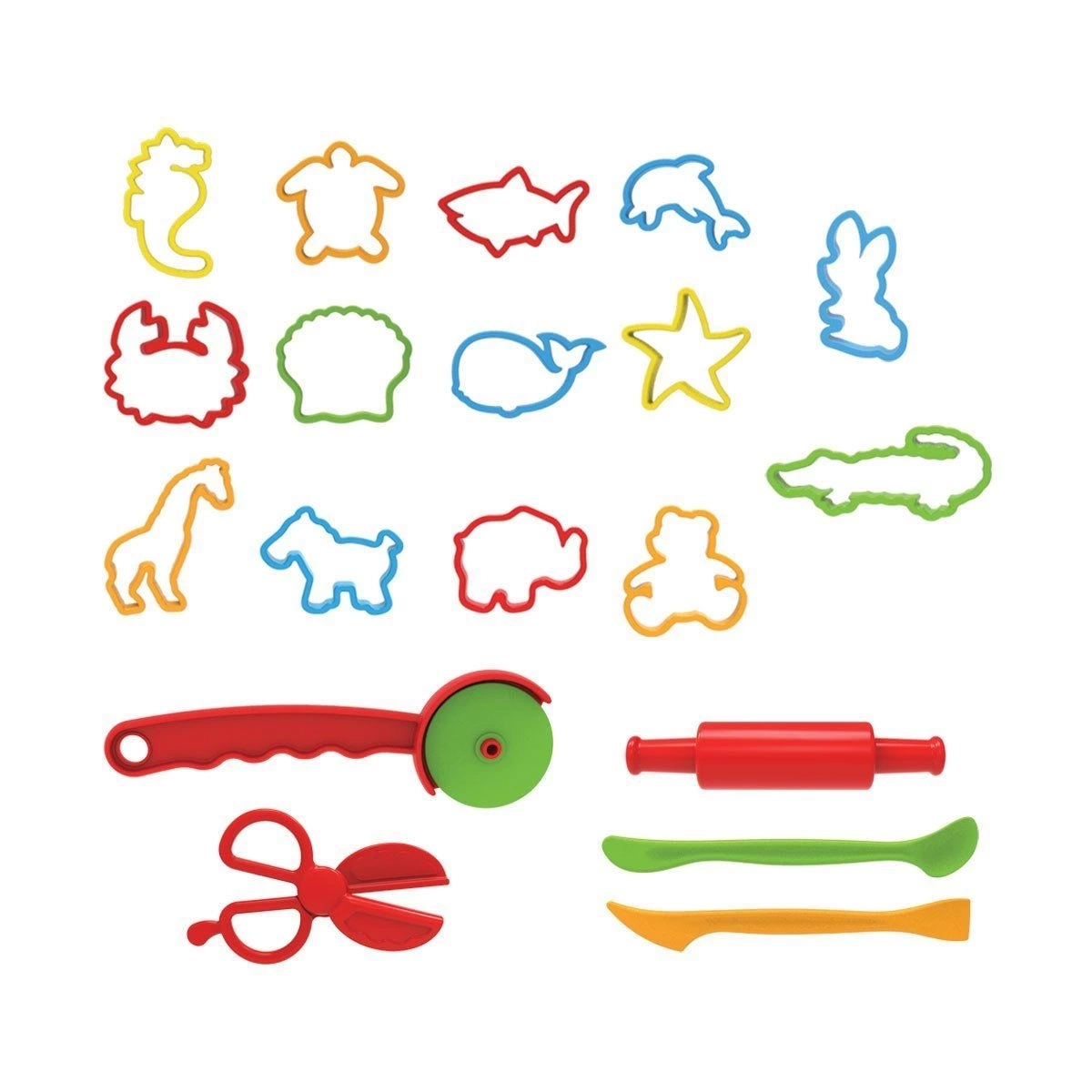 BUĞZ 03299 , Art Craft Eğlenceli Kalıplar 19 Parça / +3 yaş