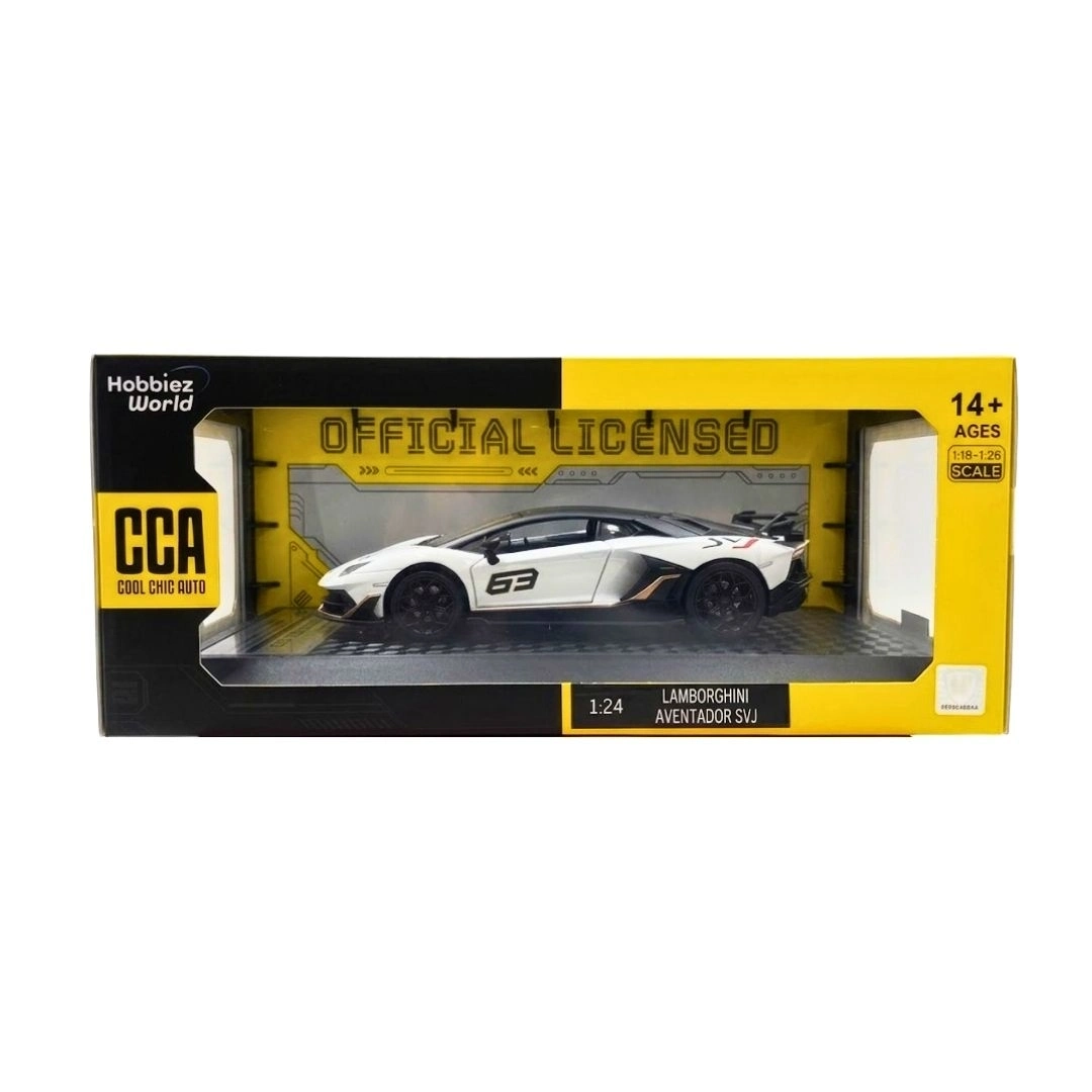 BUĞZ 1/24 Lamborghini Aventador SVJ Model Araba