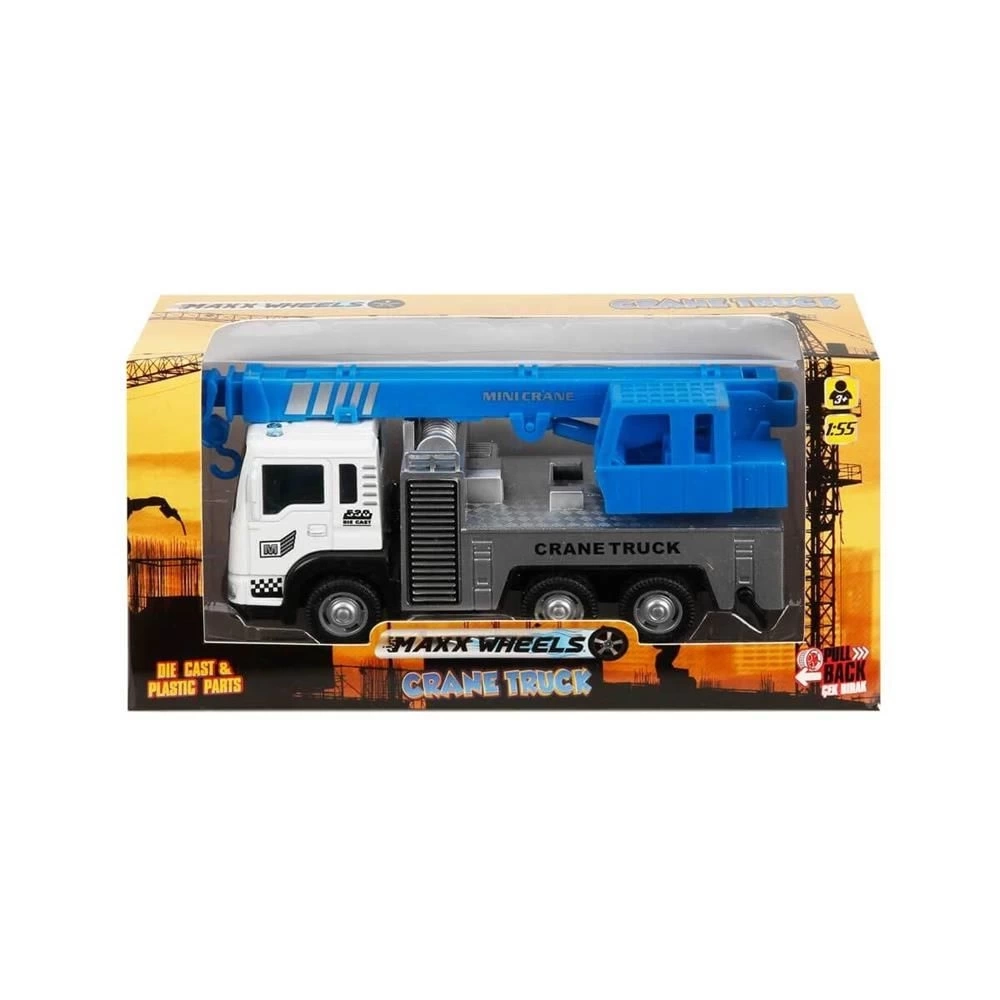 BUĞZ 1:55 Maxx Wheels Çek Bırak Vinç - 1 Adet Stokta Olan Gönderilir