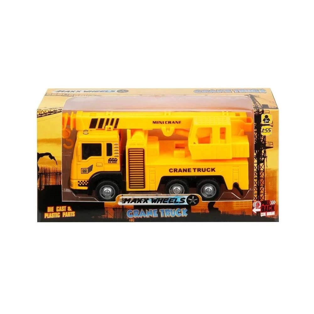 BUĞZ 1:55 Maxx Wheels Çek Bırak Vinç - 1 Adet Stokta Olan Gönderilir BUĞZ 1:55 Maxx Wheels Çek Bırak Vinç - 1 Adet Stokta Olan Gönderilir