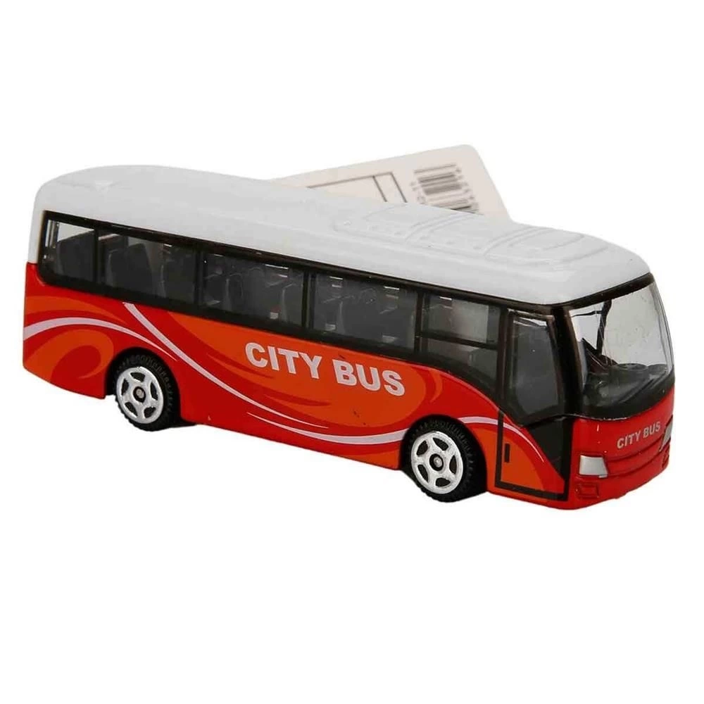BUĞZ 1:64 Mini Otobüs 9 cm - 1 Adet stokta olan gönderilir