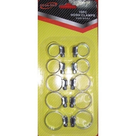 BUĞZ 10 Değişik Kelepçe Seti Clamp Set