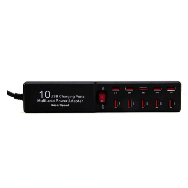 BUĞZ 10 PORTLU USB ŞARJ ADAPTÖRÜ