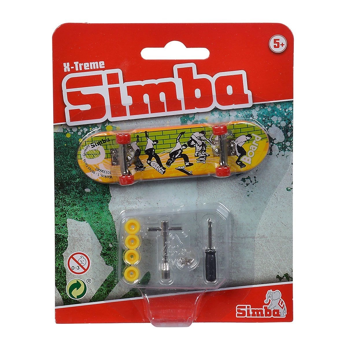 BUĞZ 103306083 Finger Skateboard Kaykay Seti