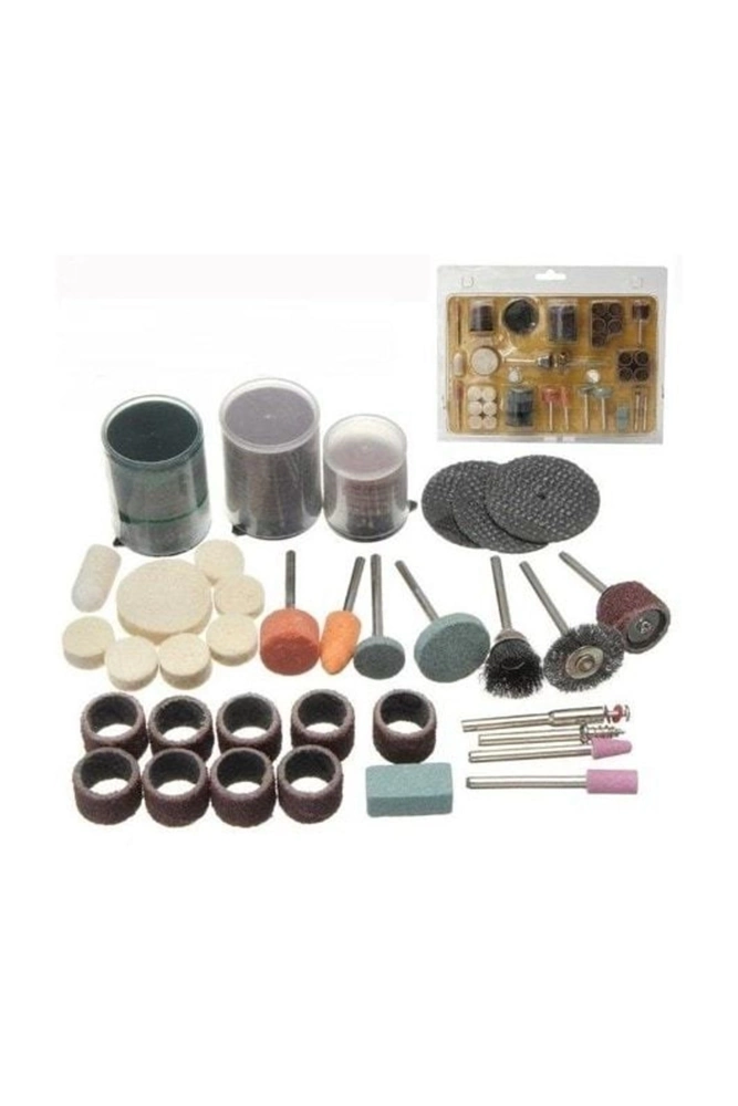BUĞZ 105 Parça Taşlama Zımpara Dremel Gravür Oyma Aksesuar Set