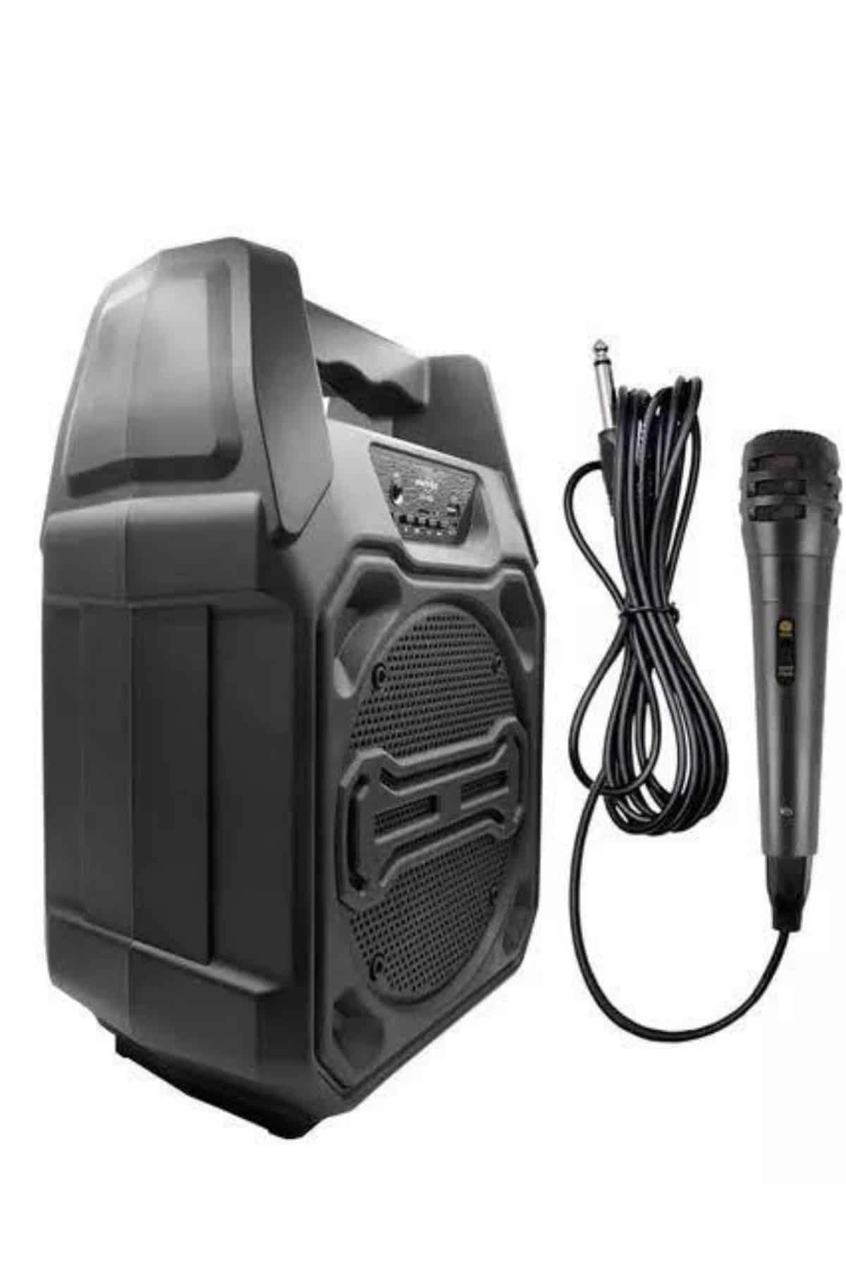BUĞZ 10W Güçlü Ses Performanslı Bluetooth Karaoke Hoparlörü