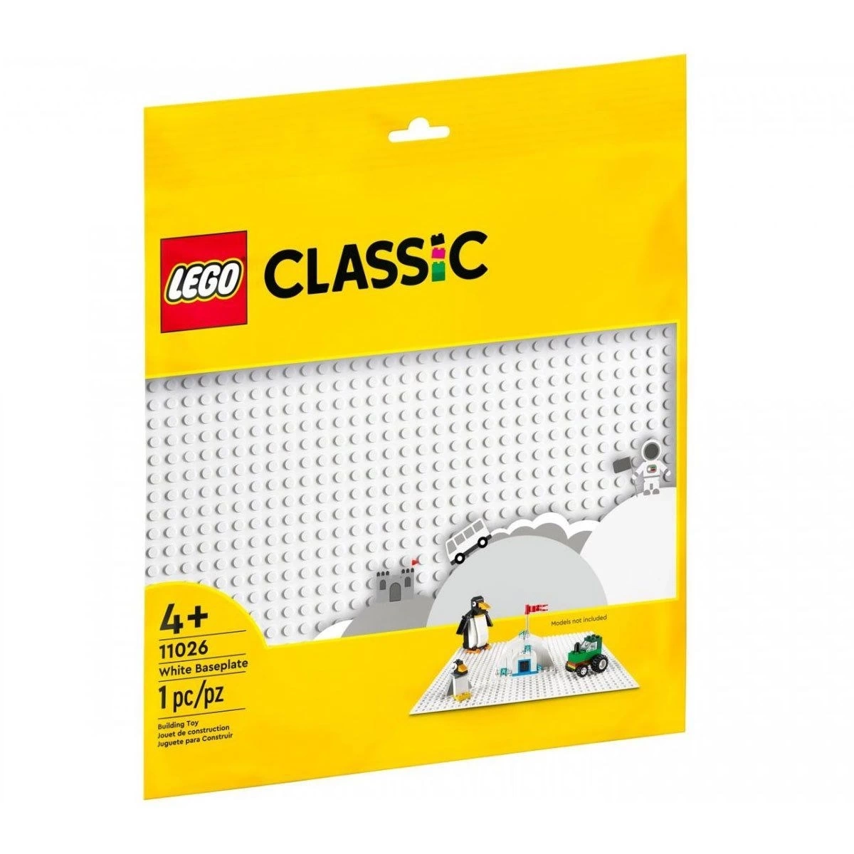 BUĞZ 11026  Classic Beyaz Taban, 1 parça +4 yaş