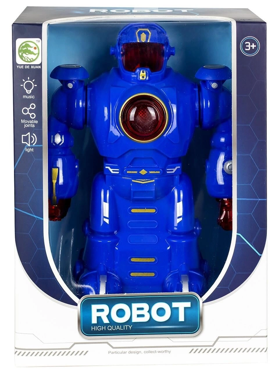 BUĞZ 1102B PİLLİ MÜZİKLİ IŞIKLI FULL ROBOT -TYC