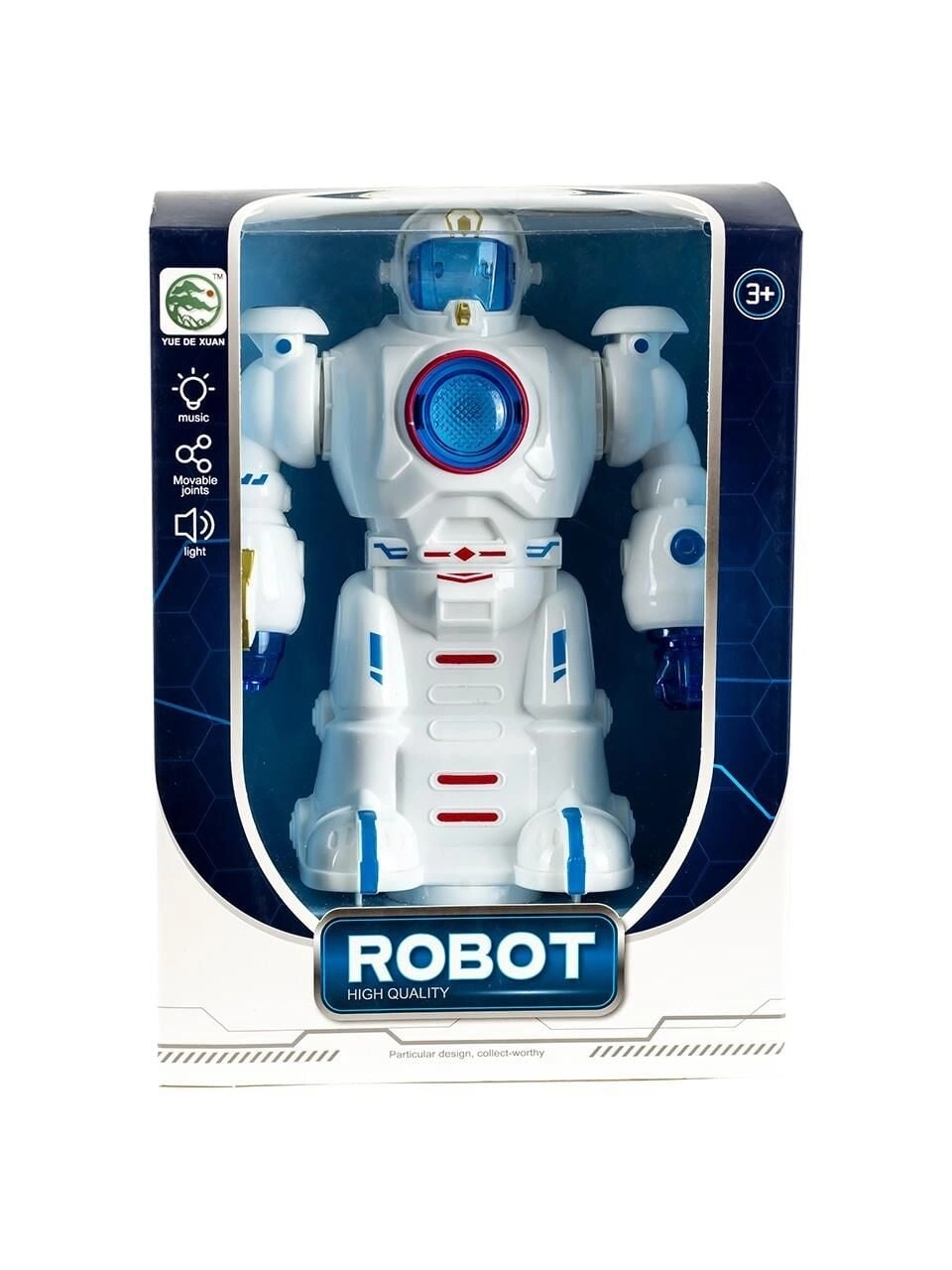 BUĞZ 1102B PİLLİ MÜZİKLİ IŞIKLI FULL ROBOT -TYC