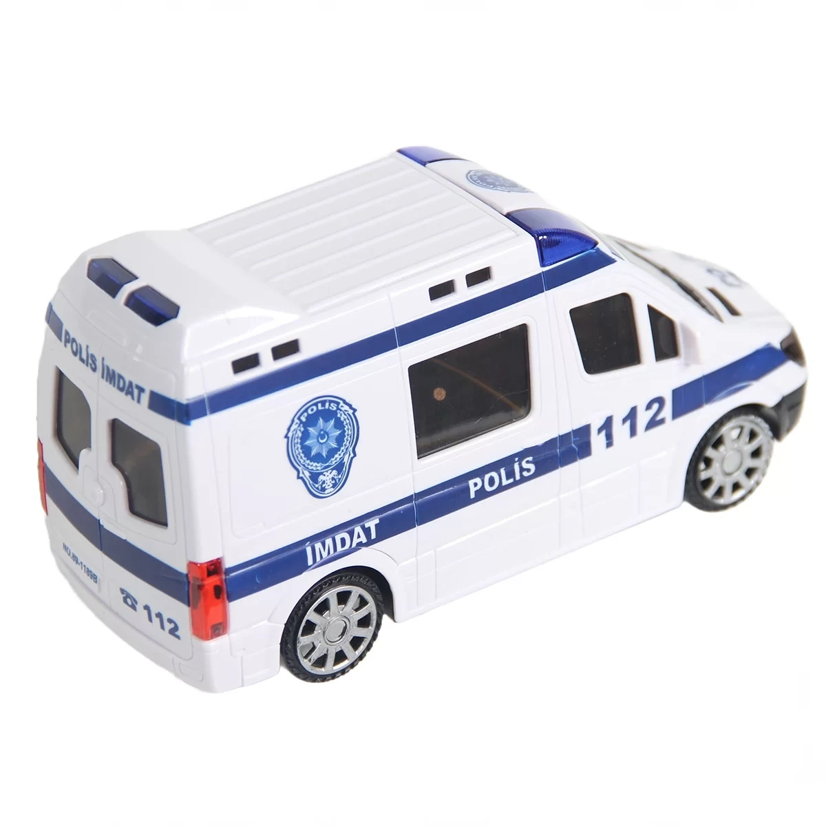 BUĞZ 112 Polis İmdat 3D Işıklı Sesli Polis Aracı