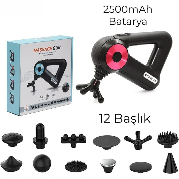 BUĞZ 12 BAŞLIKLI MASAJ ALETİ