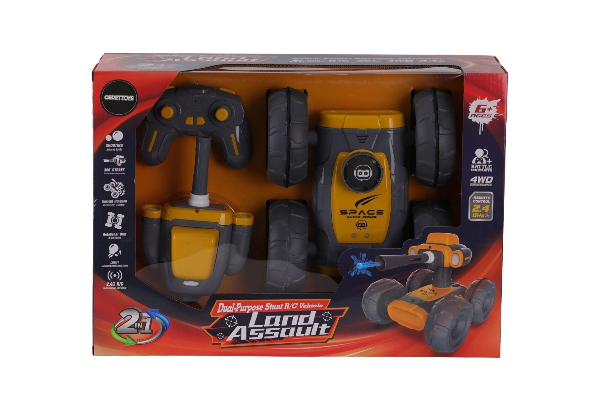BUĞZ 1248 RC 2İN1 ÇÖL CANAVARI İSTER