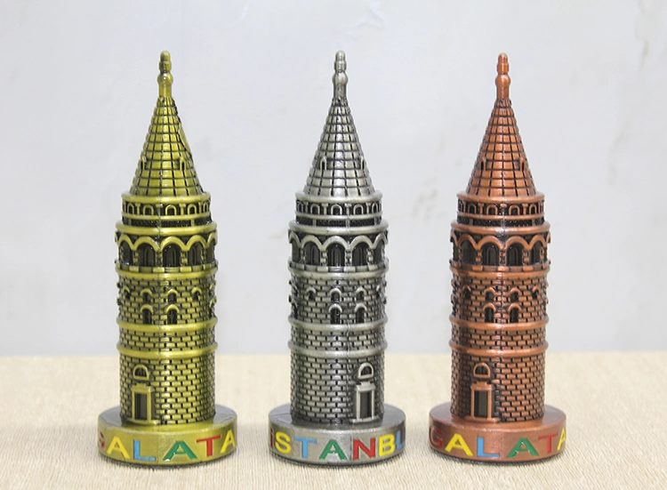 BUĞZ 13 CM METAL GALATA KULESİ