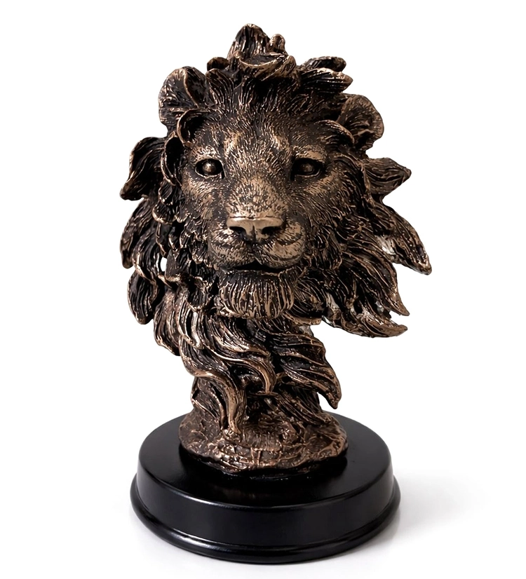 BUĞZ 13x9 cm Polyester Aslan Büstü