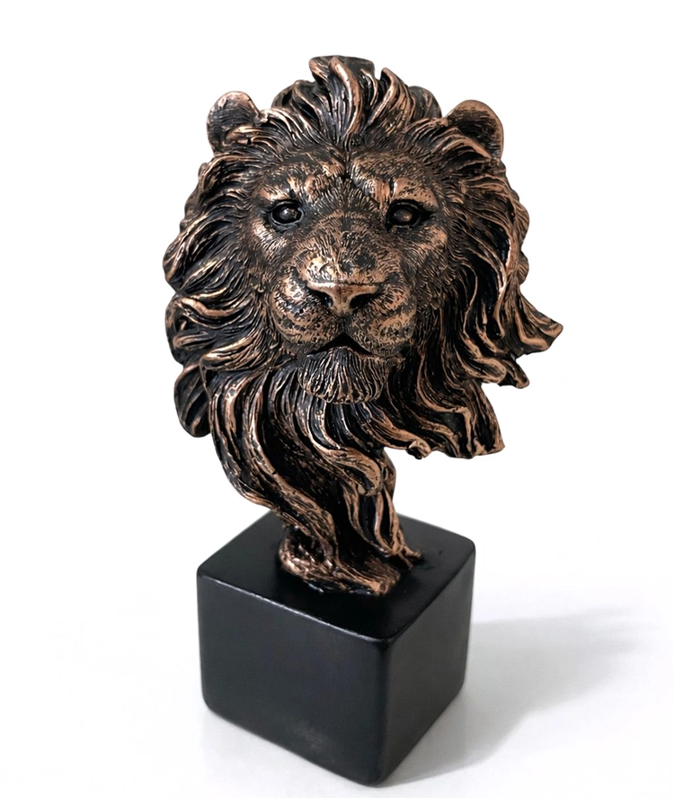 BUĞZ 14X9 CM POLYESTER ASLAN BÜSTÜ
