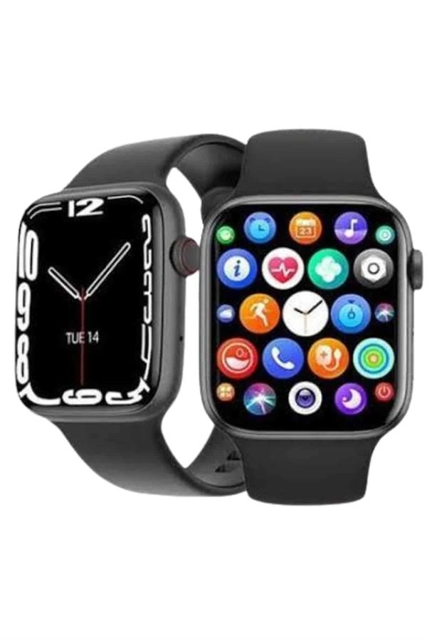 BUĞZ 1.83 İnç Akıllı Saat Android ve İOS Uyumlu Çağrı Cevaplayabilen Adımsayar GPS Takibi