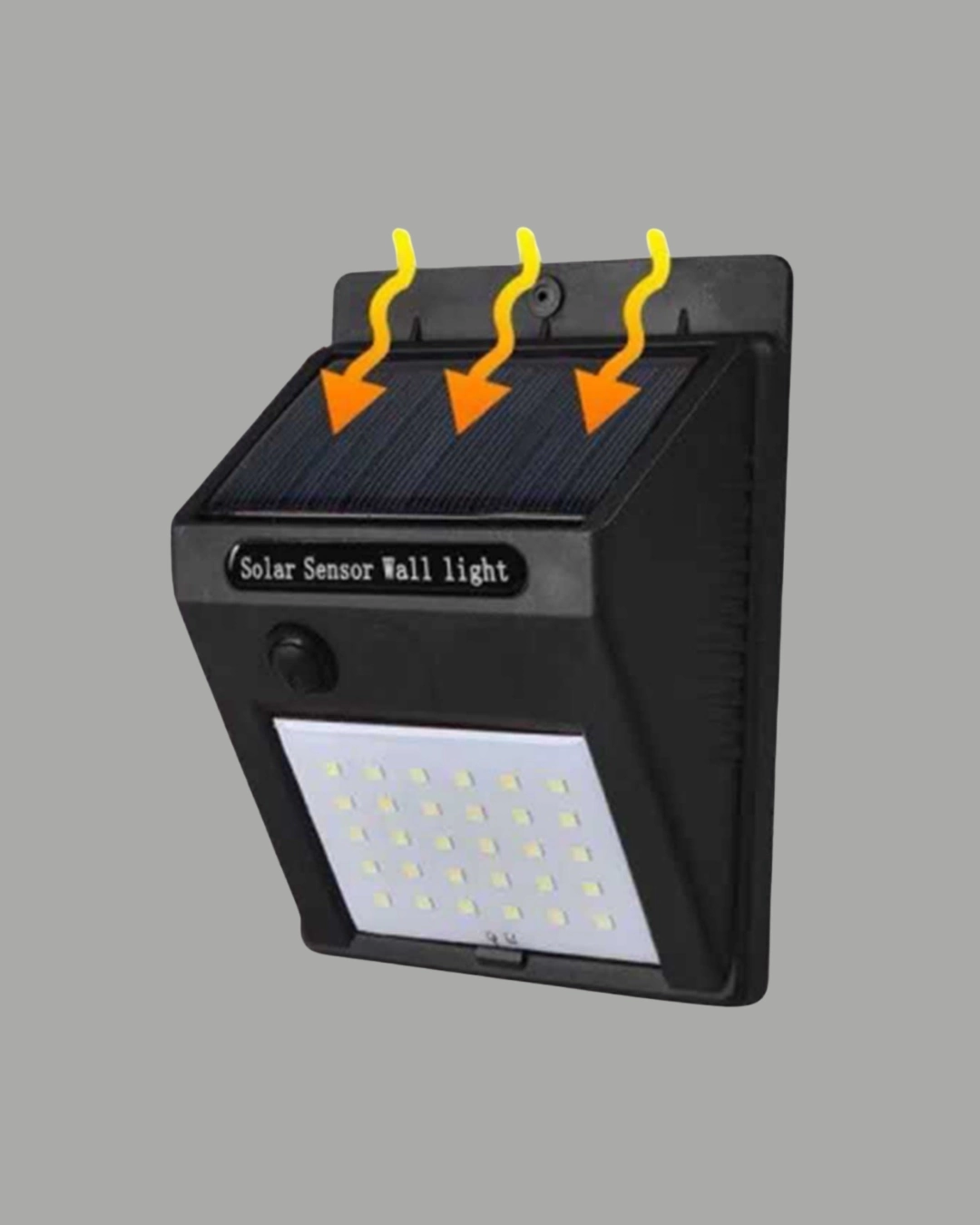 BUĞZ 20 LED Güneş Enerjili Hareket Sensörlü Dış Mekan Duvar Lambası