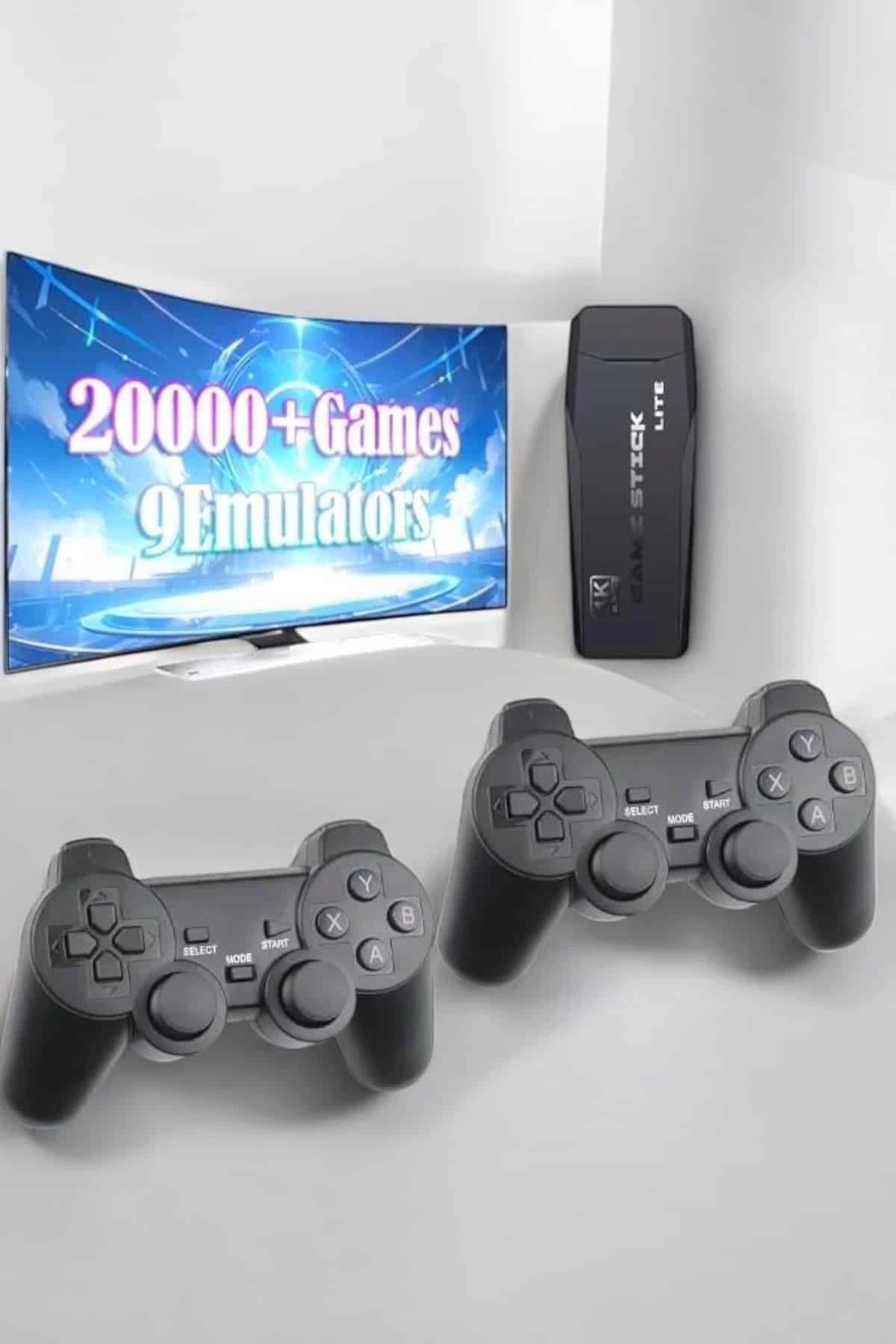 BUĞZ 20.000 Oyunlu Premium Model Oyun Konsolu 8k Android Tv HD Game Stick