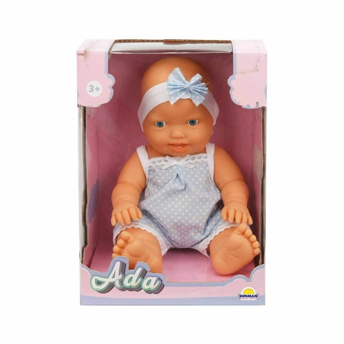 BUĞZ 20030 SUN-SABC Saçsız Ada Bebek 23cm Stokta Olan Gönderilir
