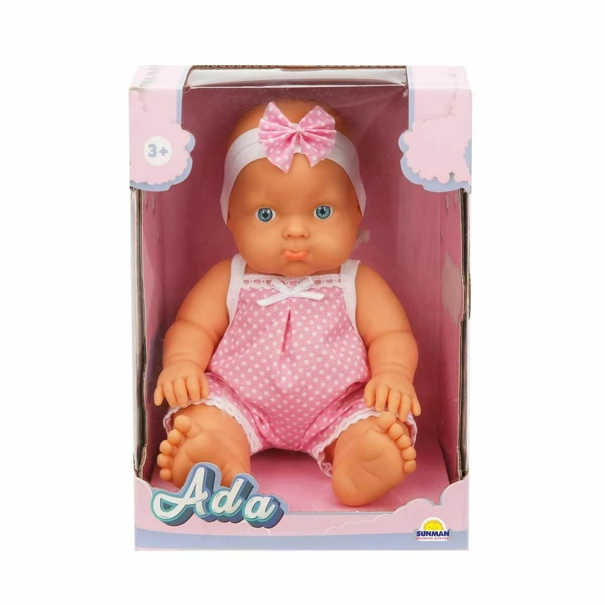 BUĞZ 20030 SUN-SABC Saçsız Ada Bebek 23cm Stokta Olan Gönderilir