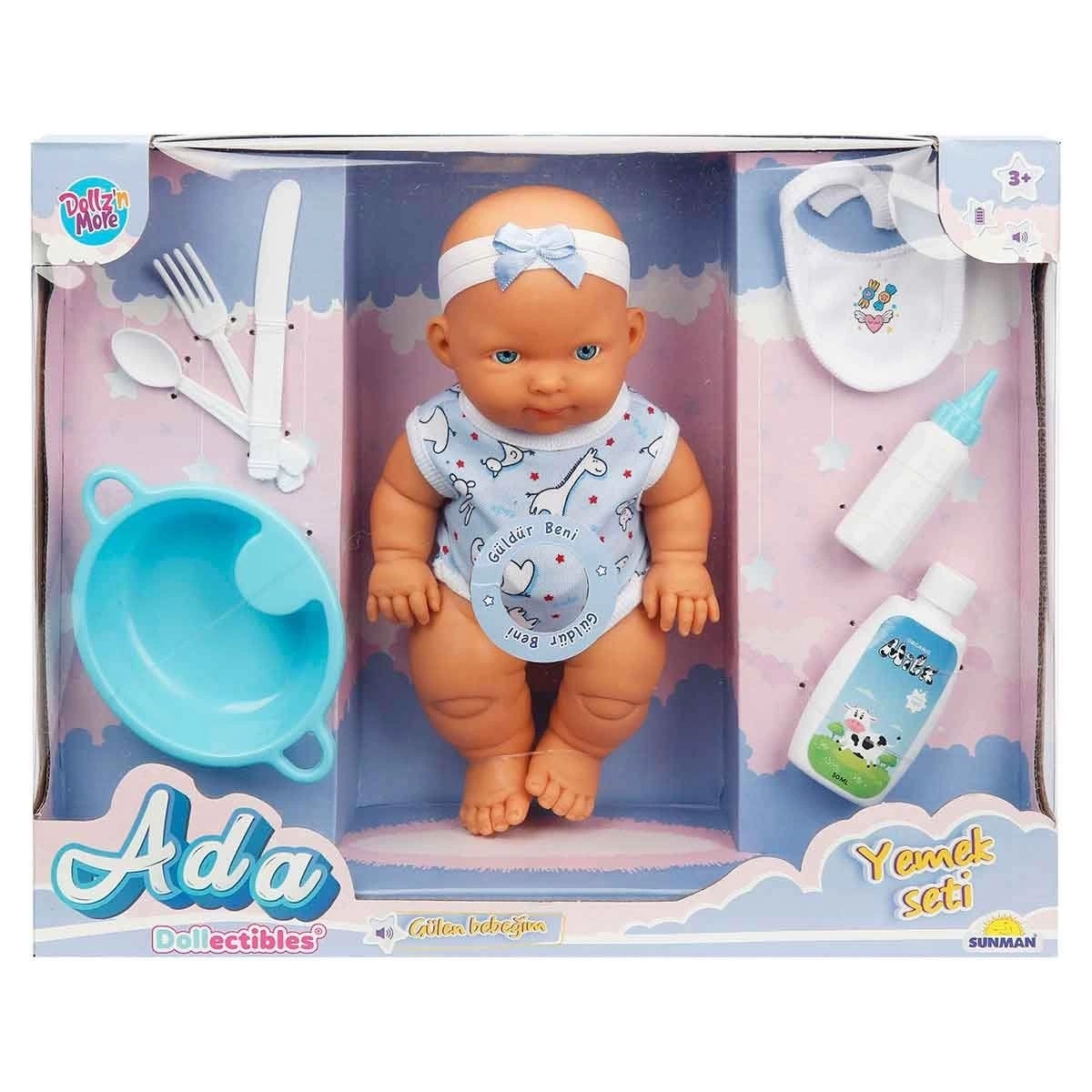 BUĞZ 20120 , Ada Bebek Yemek Seti 23 cm