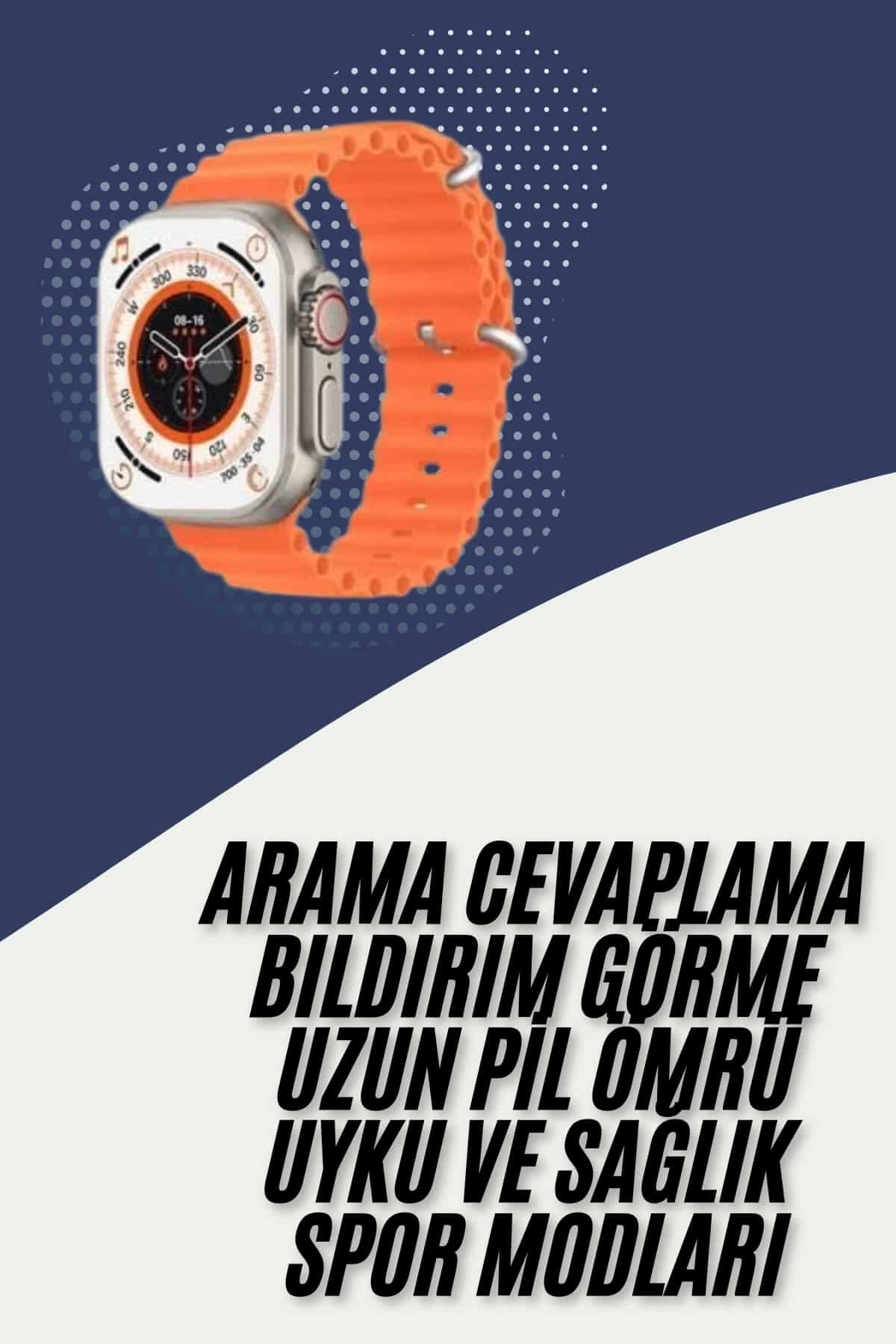 BUĞZ 2025 Model Akıllı Saat Çift Kordon Ios Ve Android Arama Cevaplama Sesli Asistan