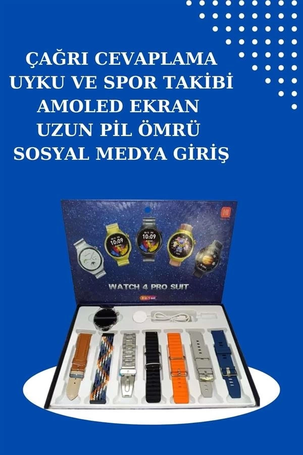 BUĞZ 2025 Model Akıllı Saat ve 2.Nesil TWS Bluetooth Kulaklık Yüksek Ses Kaliteli
