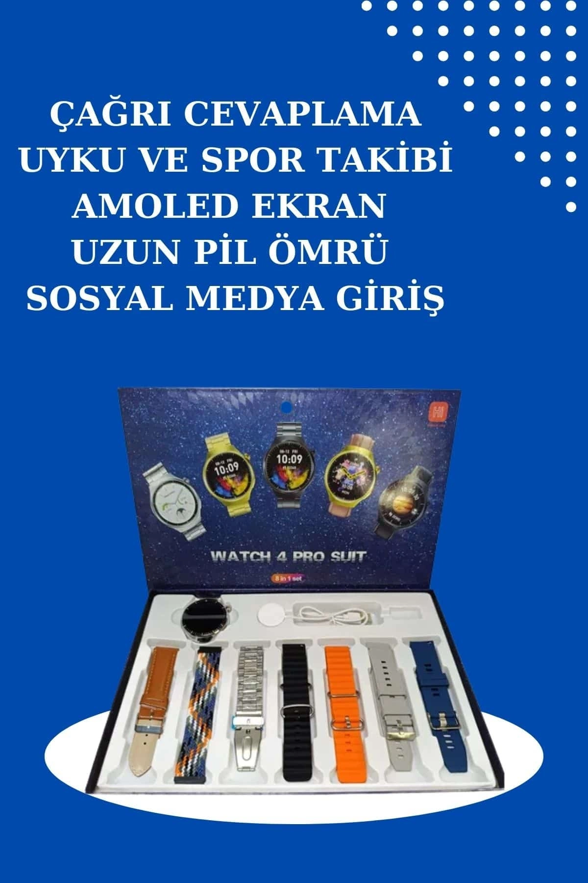 BUĞZ 2025 Model Akıllı Saat ve 2.Nesil TWS Bluetooth Kulaklık Yüksek Ses Kaliteli