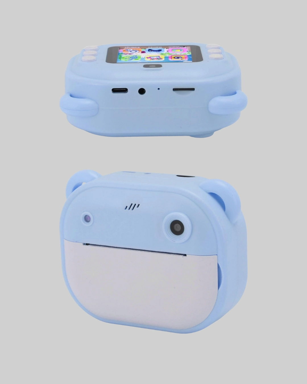 BUĞZ 24MP HD Çift Lensli Şipşak Kamera – Termal Baskılı, 32GB Dahili Hafızalı
