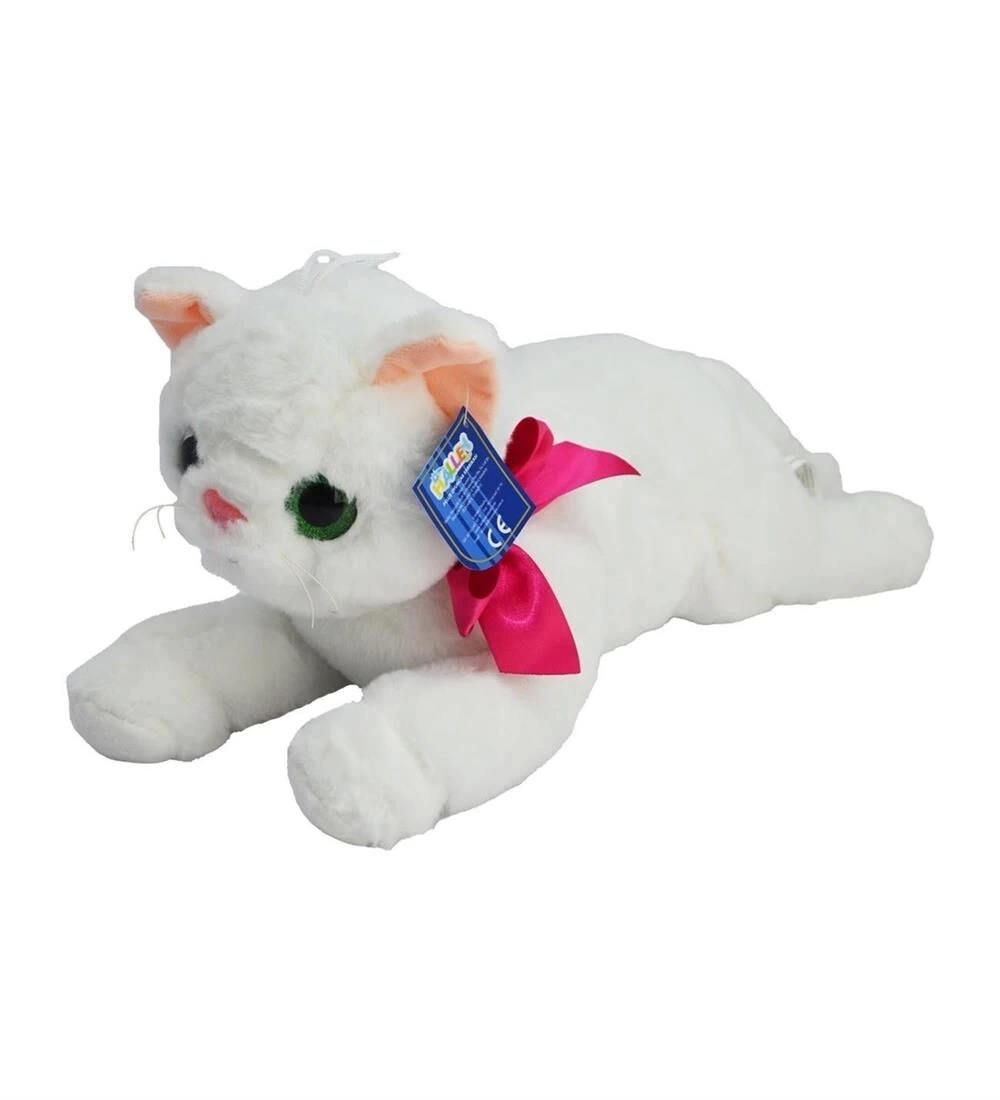 BUĞZ 25 CM YATAK KEDİ PELUŞ - 1 Adet Stokta Olan Gönderilir