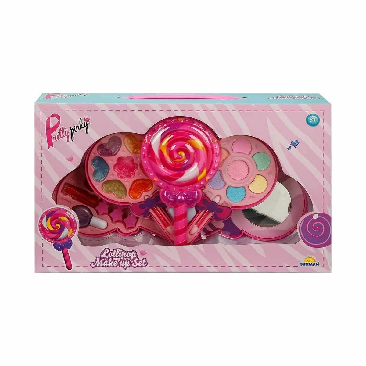 BUĞZ 2600 Lolipop Şekilli 4 Katlı Makyaj Güzellik Seti